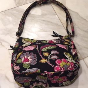 Vera Bradley cross shoulder zip bag retired design